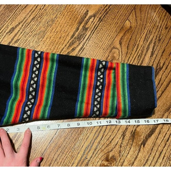 Pendleton | Blanket Coat‎ Sz 14 Vintage Rainbow Stripe - Picture 8 of 8